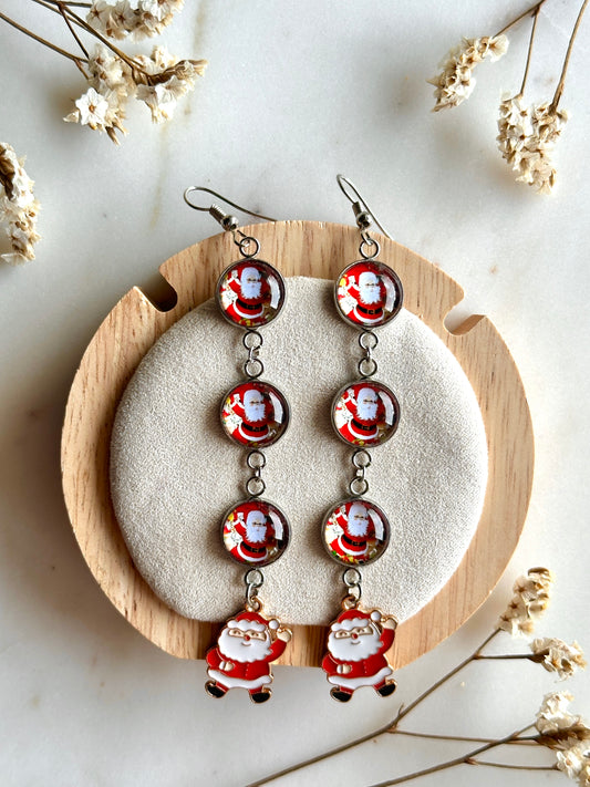 Boucles d'oreilles Noël