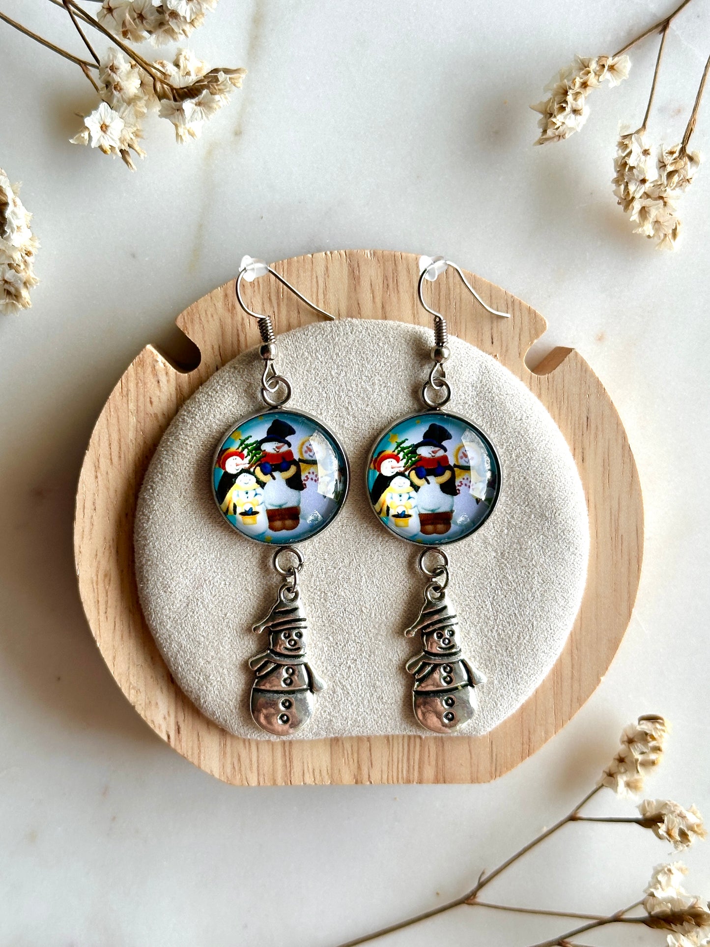Boucles d'oreilles Noël